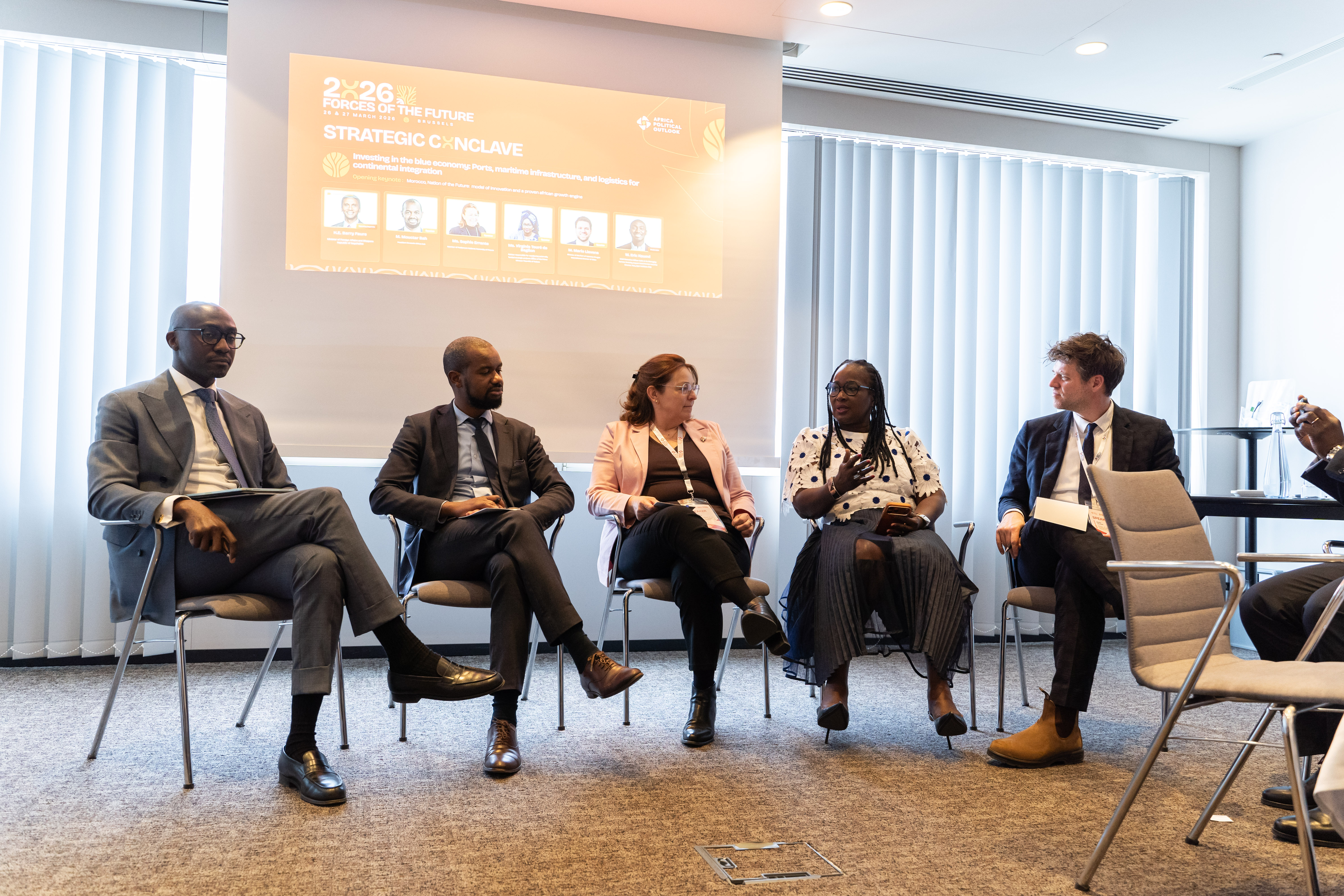Conclave stratégique : Investir dans l'économie bleue : ports, infrastructures maritimes et logistique au service de l'intégration continentale